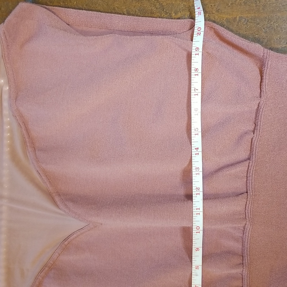 Express Womens Pink Short Sleeve  Sweater Top - Picture 11 of 14